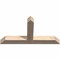 Ekena Millwork Portland Smooth Timber Gable Bracket, Douglas Fir, 36"W x 19"H x 3 1/2"D x 3 1/2"F, 13/12 Pitch GBW036X19X0404POR00SDF - alternate 3